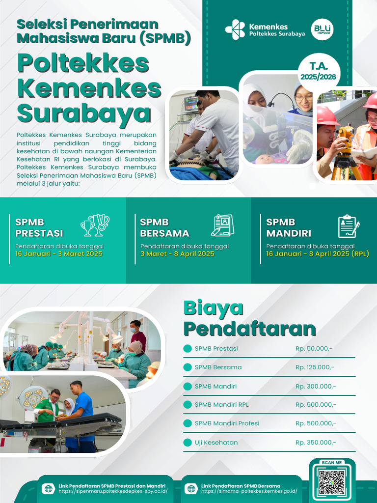 Brosur spmb poltekkes sby 2025 pdf