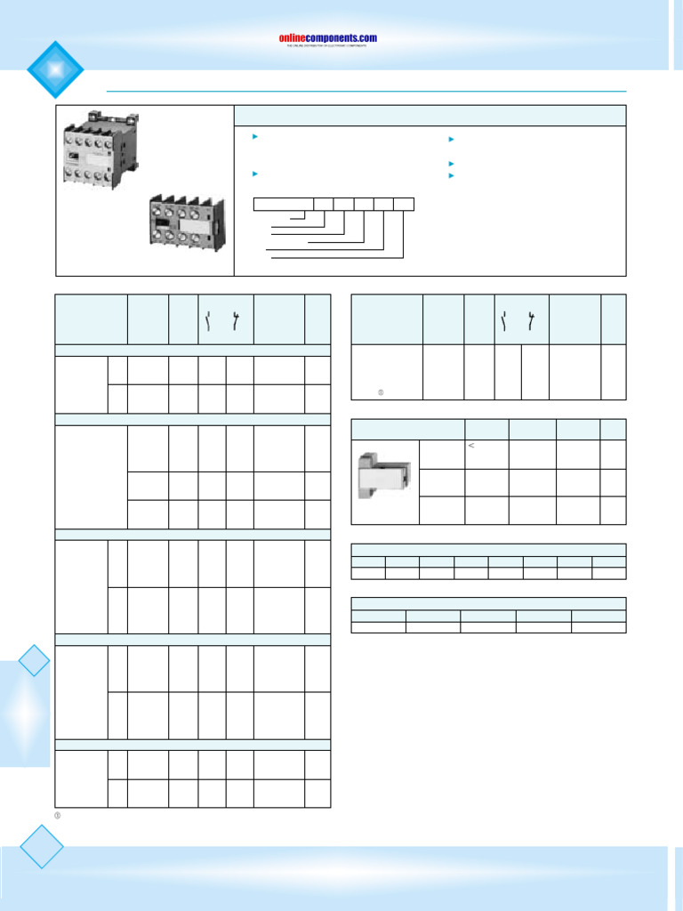 Simicont Relays: 3TH2 Type: Screw Terminals | PDF | Relay | Alternating ...