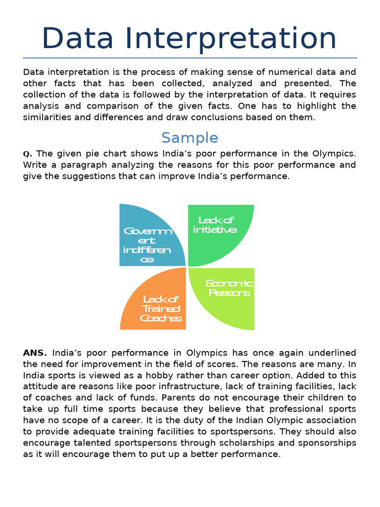 Data Interpretation & Analysis Guide | PDF