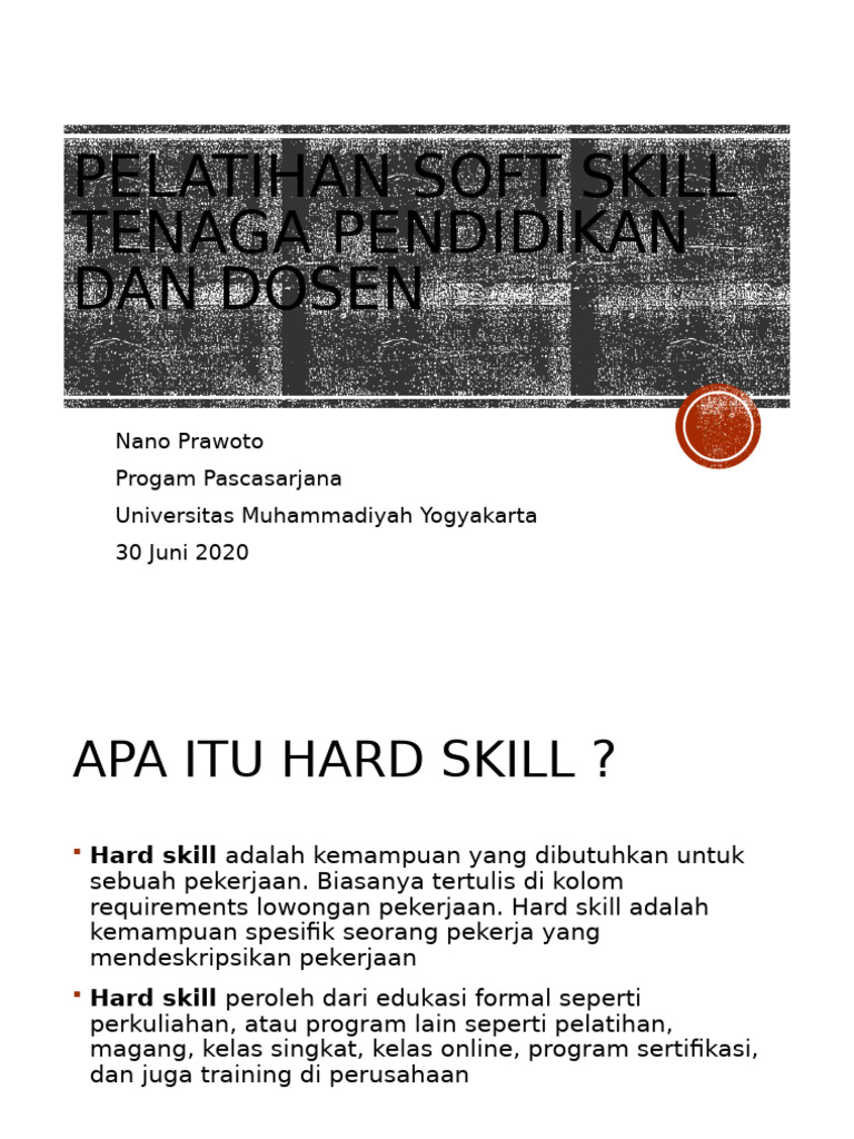Pentingnya Pelatihan Soft Skill | PDF