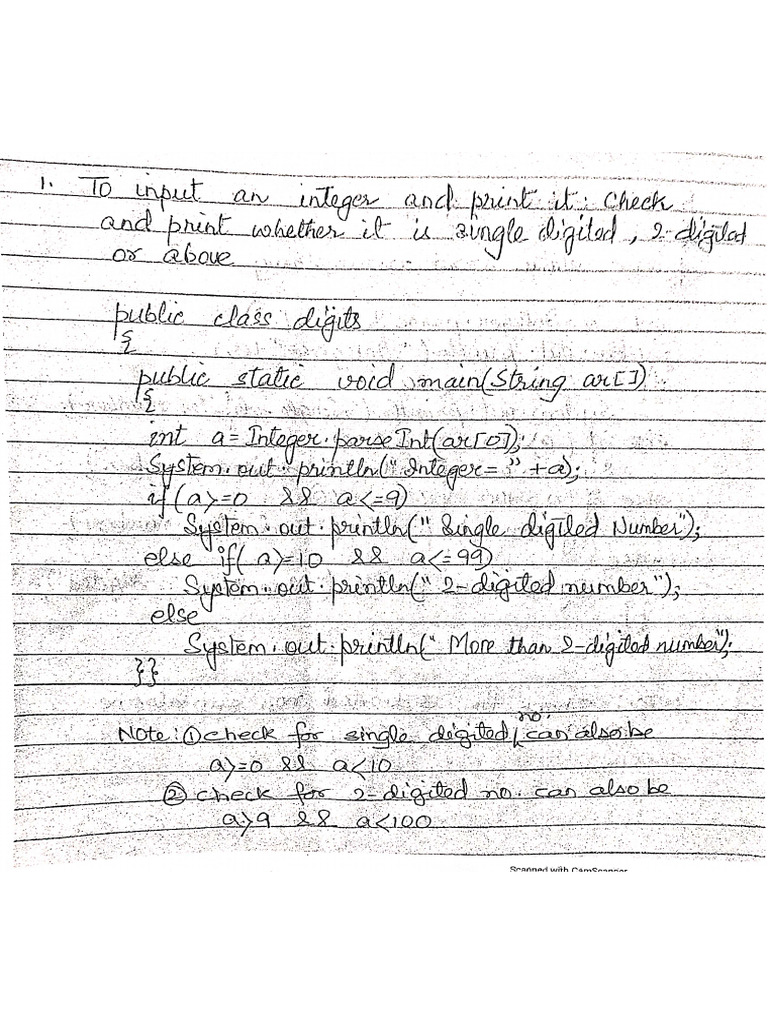 Digited No.( Class 8) | PDF