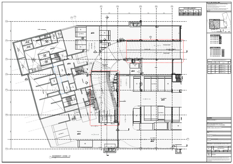 A.B1.05.04.03 - BASEMENT 1_BLOCKWORK LAYOUT PART 1 | PDF