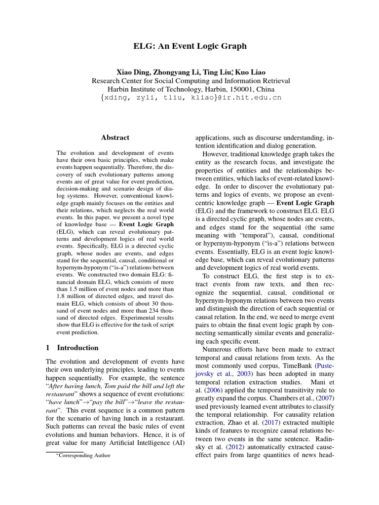 Elg an event logic graph pdf
