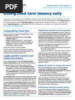 Queensland Notice to Leave (Form 12) | PDF | Lease | Leasehold Estate