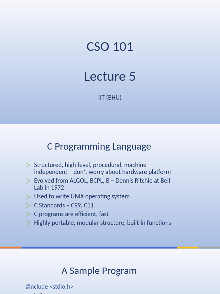 Lecture 5 | PDF