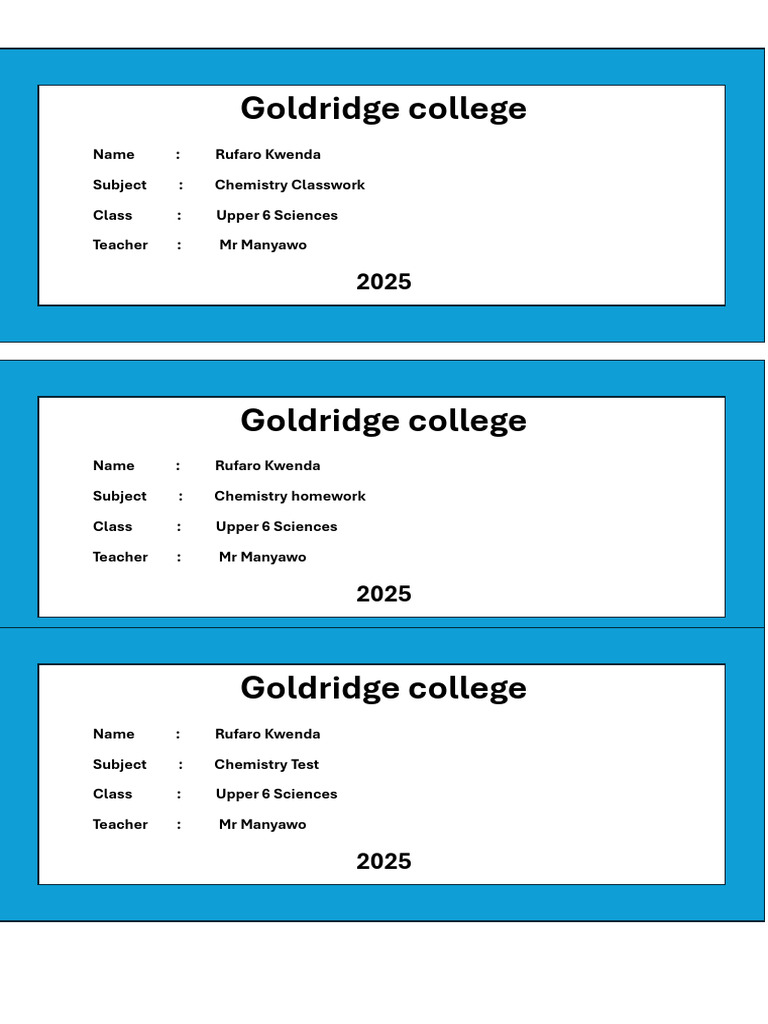 Goldridge College 2025 Academic Overview | PDF
