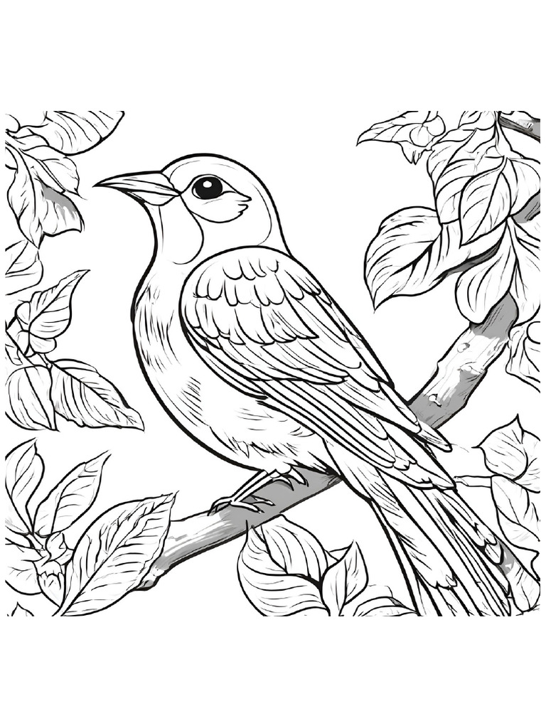 Coloring Page For Kids Flowers | PDF