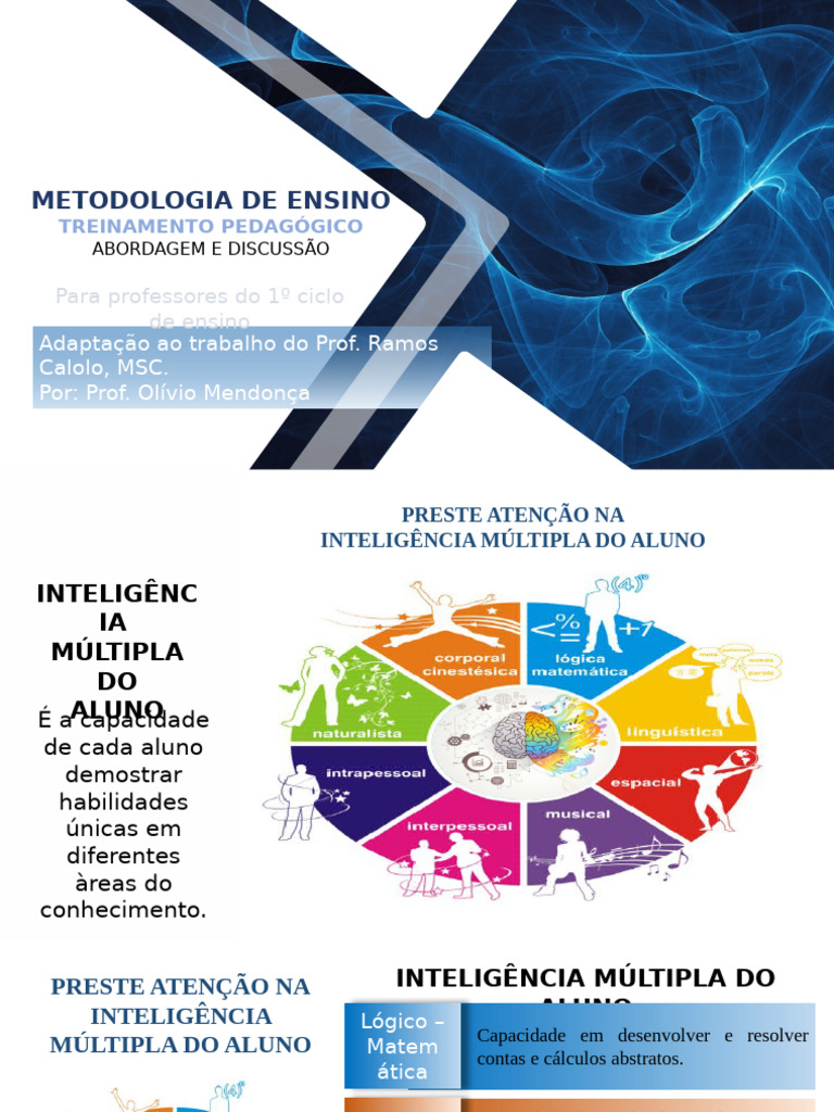 Metodologias Ativas no Ensino Infantil | PDF | Aprendizado | Estilos de ...