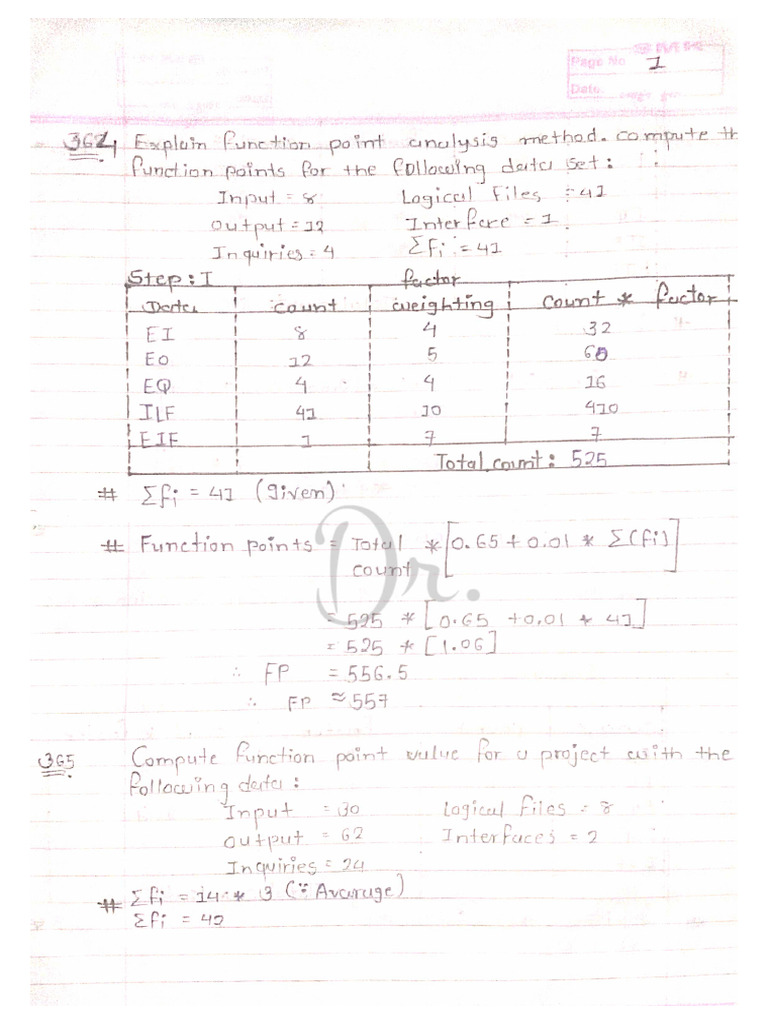 SE QB Numericals | PDF