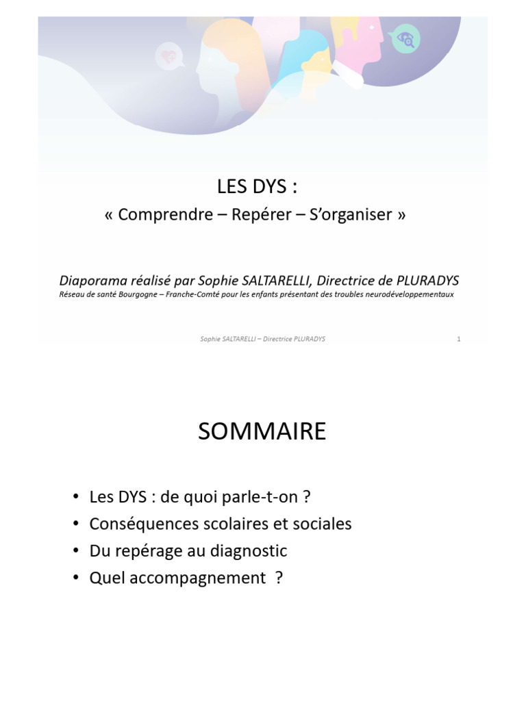 Comprendre la constellation des DYS | PDF | Trouble du déficit de l ...