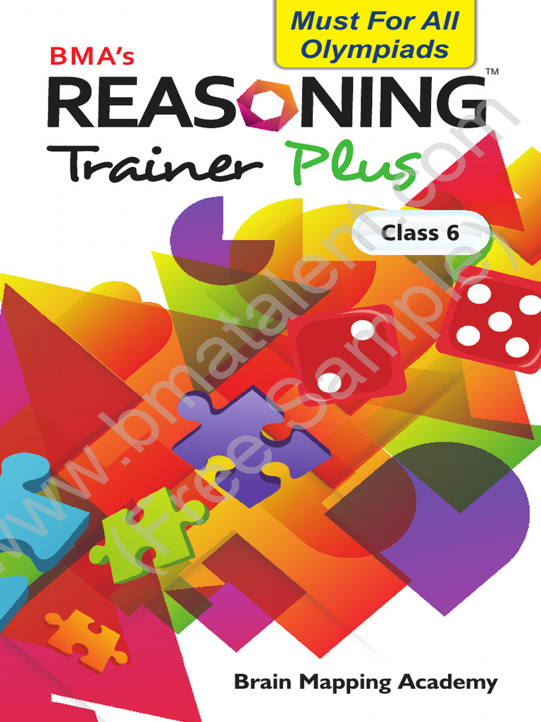 Reasoning Trainer Plus Class 6 - Sample | PDF | Critical Thinking | Reason