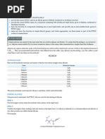 Nomenclature and Properties of Alkanes | PDF | Alkene | Alkane