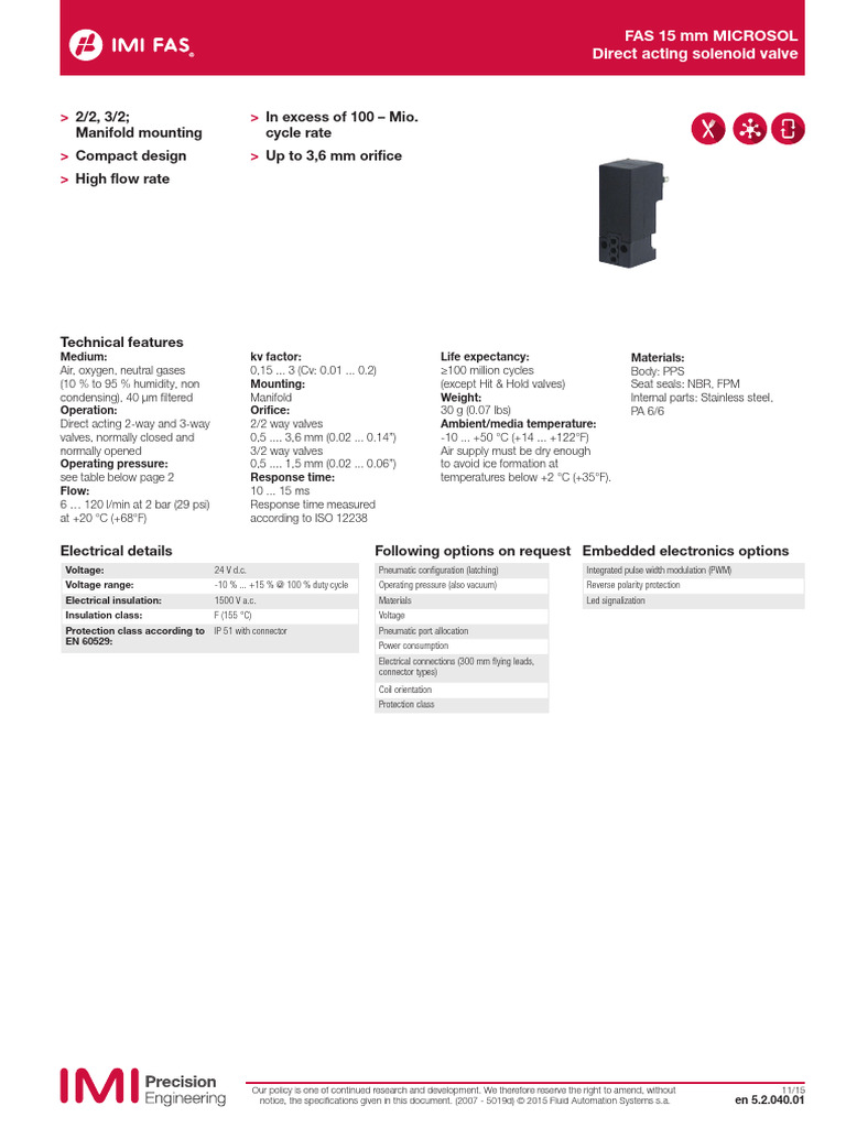 en_5_2_040_MICROSOL-1 | PDF | Valve | Electrical Connector