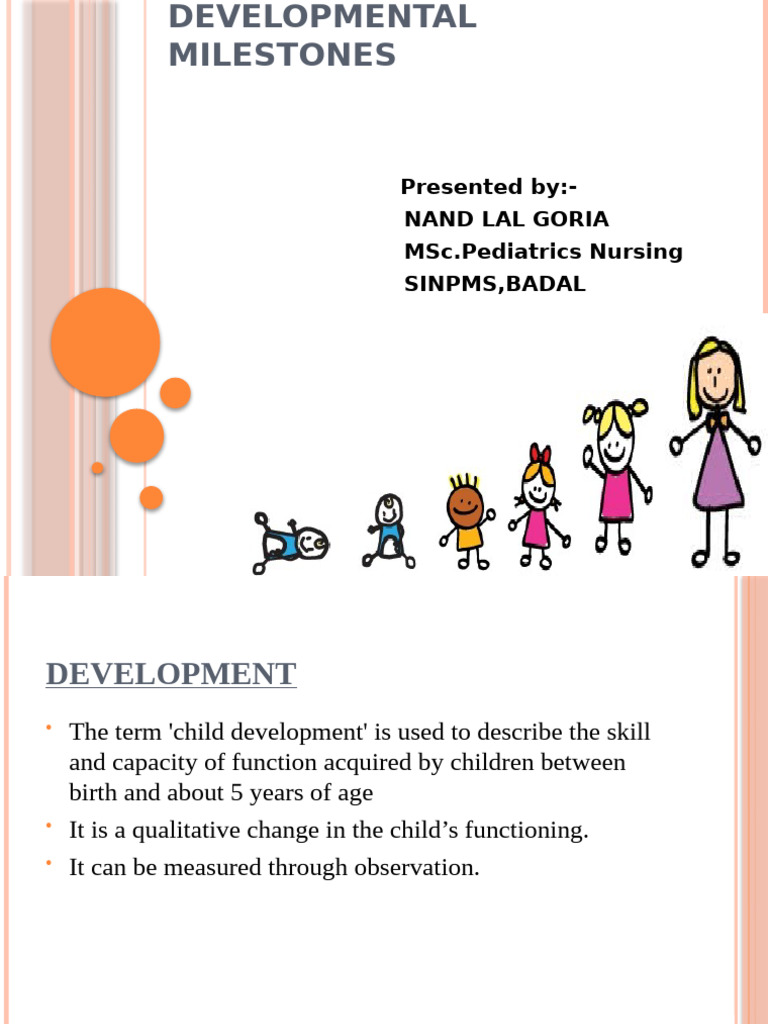 Understanding Child Development Milestones | PDF | Child Development ...