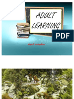 Adult Learning - Edit 25 Sept