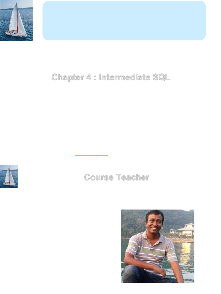 Intermediate SQL Concepts Explained | PDF | Database Transaction ...