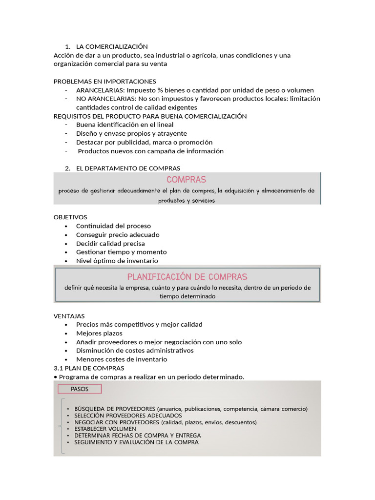 Estrategias de Comercialización y Compras | PDF | Marketing | Calidad ...
