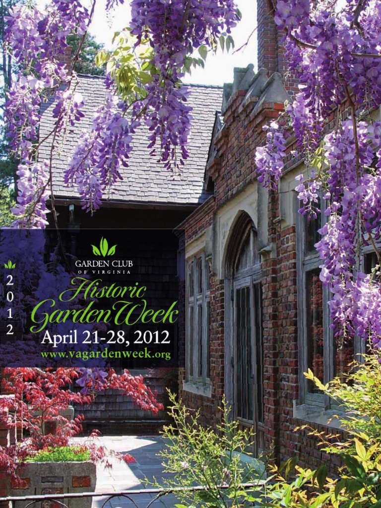 Historic Garden Week in Virginia 2012 Guidebook, PDF, Mount Vernon