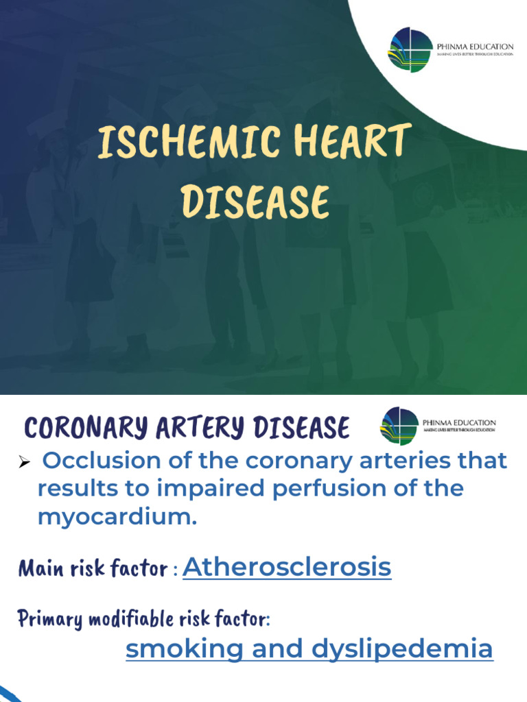 Ischemic Heart Disease Overview | PDF | Myocardial Infarction ...