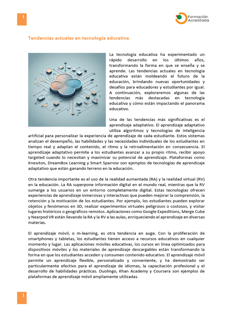 Unidad Formativa 9 | PDF | Aprendizaje | Inteligencia artificial