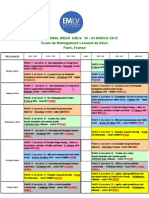 Leonardo Da Vinci IWschedule-EMLV-2012