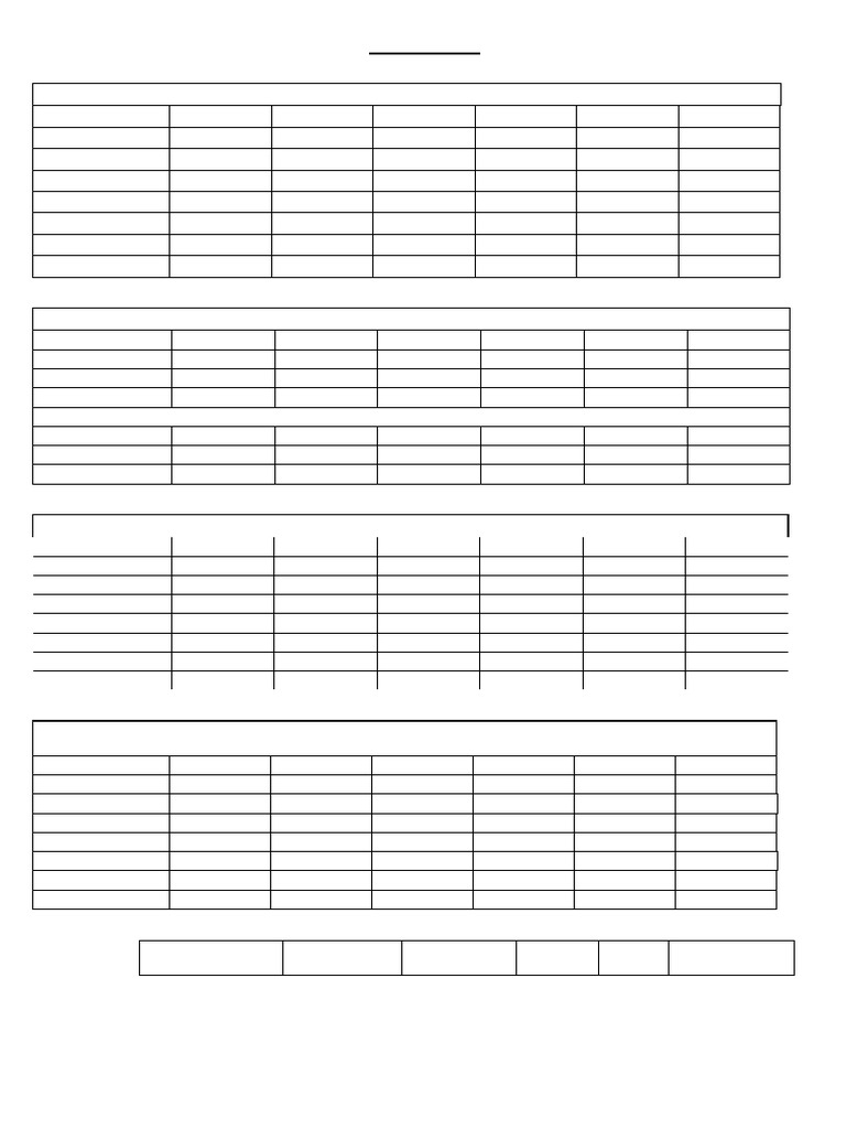 Time Table-1 | PDF