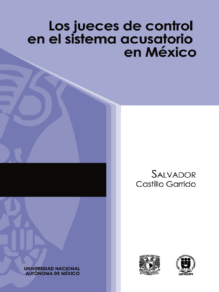 Jueces de Control en el Sistema Acusatorio | PDF | Mandato | Juez