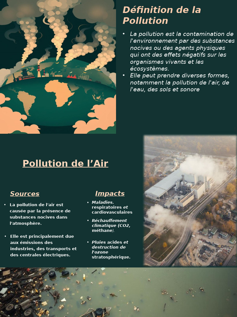 Comprendre les différentes pollutions | PDF | la pollution | Pollution ...