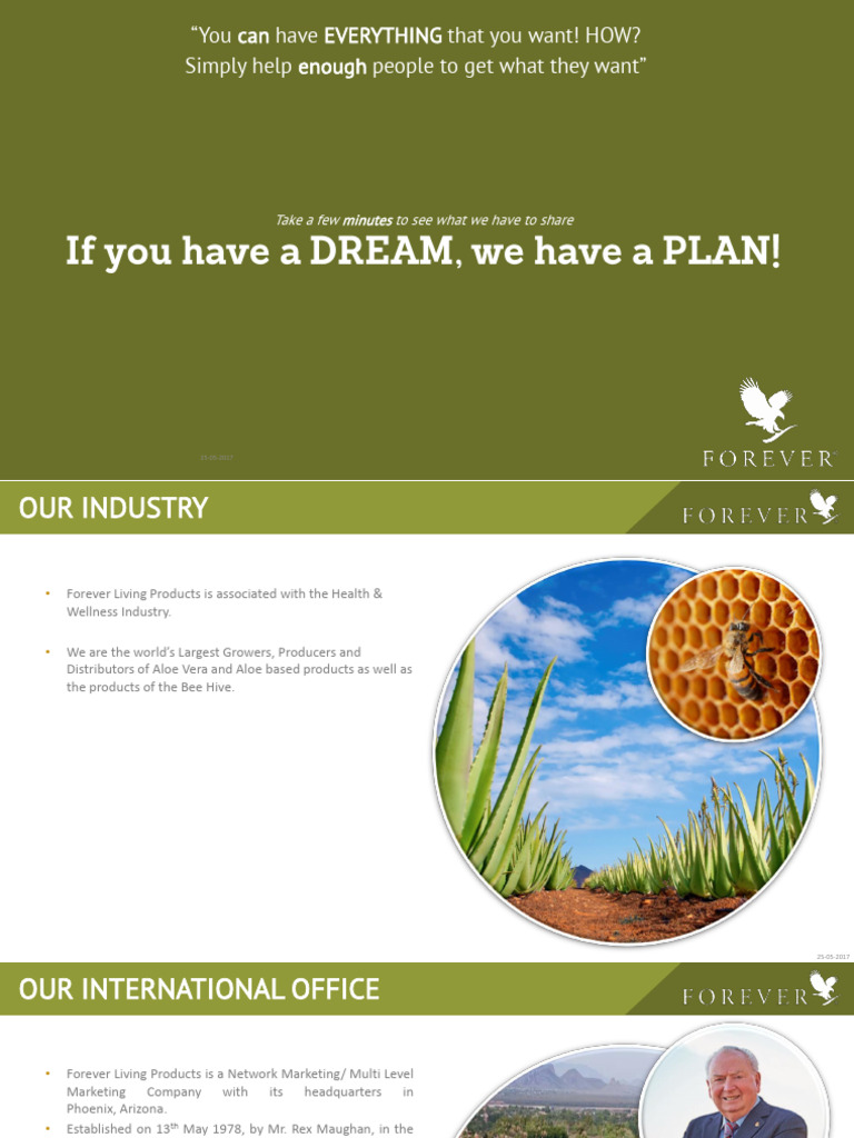 Forever Living Products Overview | PDF | Business | Economies