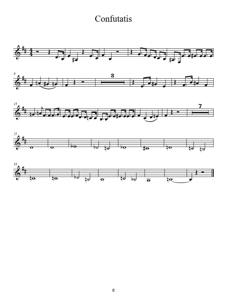 Confutatis | PDF