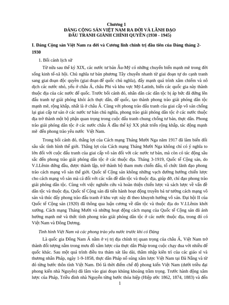 Chương 1 LSD | PDF