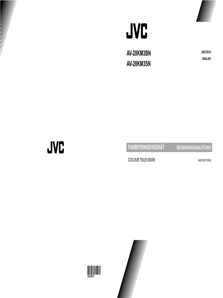 JVC User-Manual-3) | PDF | Menu (Computing) | Information And ...