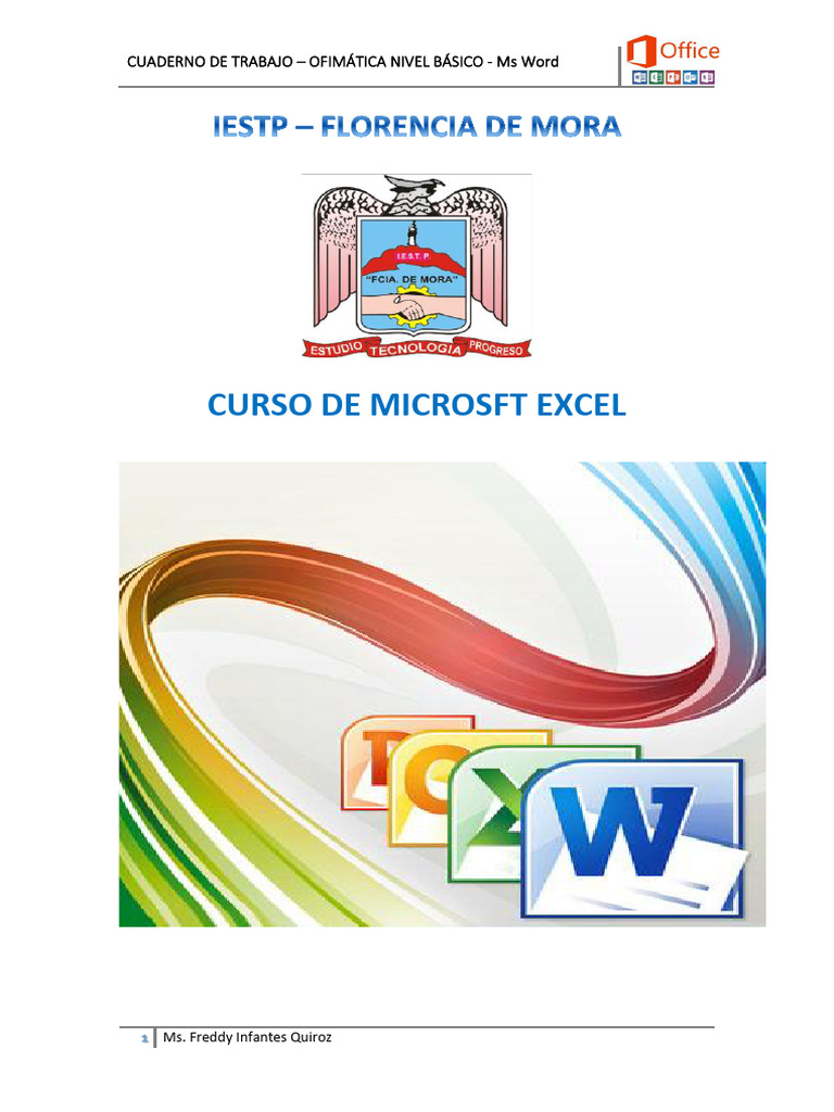 Guía Básica de Microsoft Excel 2016 | PDF | Archivo de computadora ...