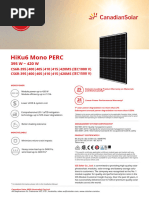 Canadian Solar CS6.2-66TB 615W Datasheet | PDF | Solar Panel ...