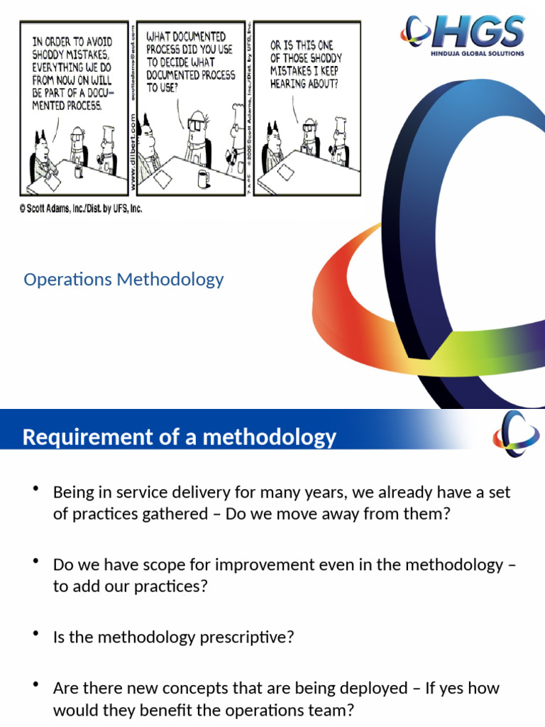 Operations Methodology for Service Delivery | PDF | Risk | Risk Management