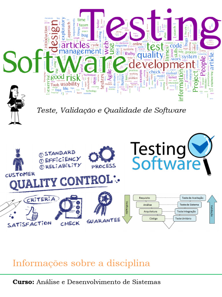 Teste, Validação e Qualidade de Software | PDF | Testes de software ...