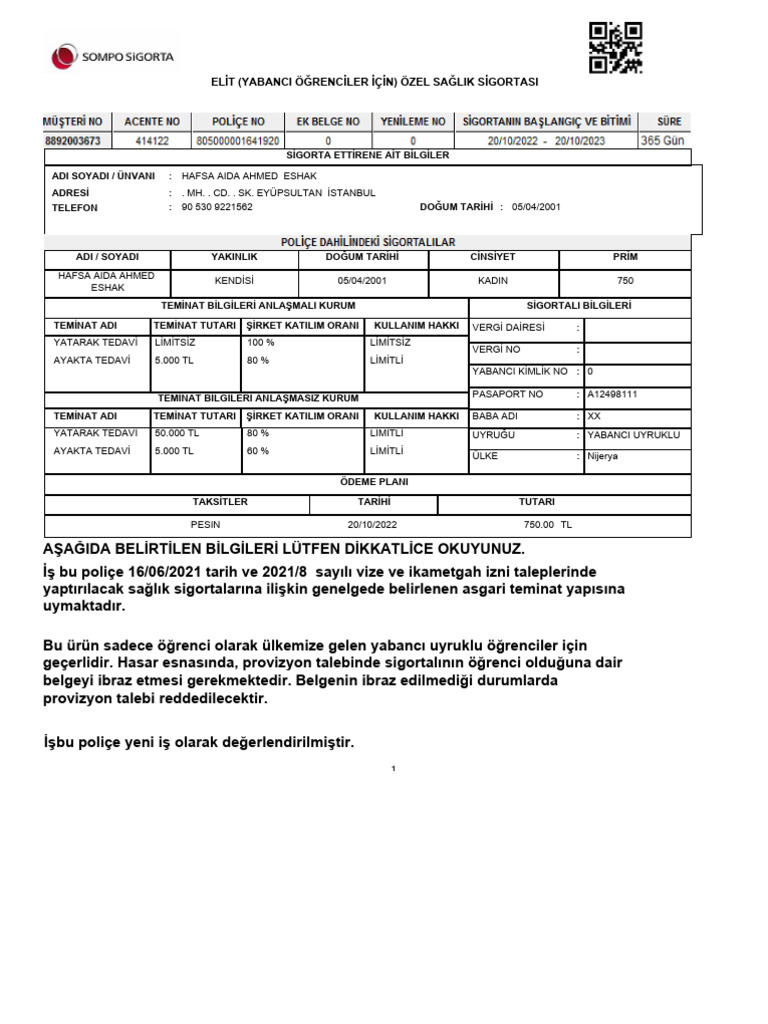 Health Insurance | PDF