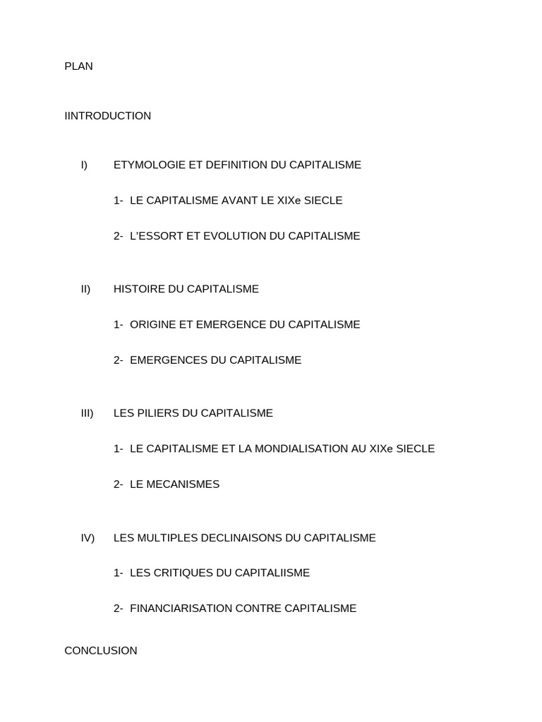 Étymologie et Histoire du Capitalisme | PDF | Capitalisme | Business