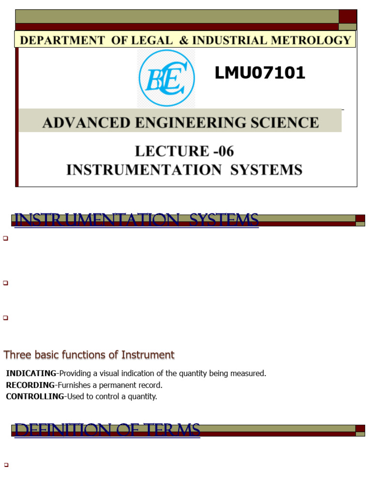 Microprocessor-Based Instrumentation Systems | PDF | Instrumentation ...