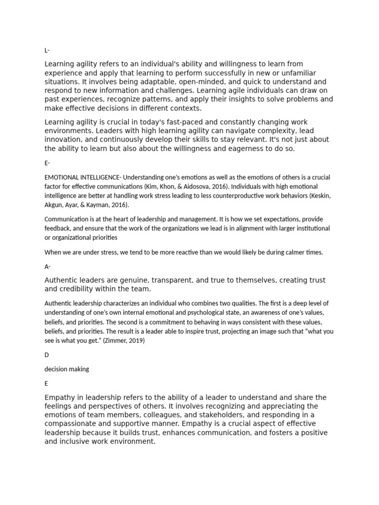 21st century leader | PDF | Leadership | Intelligence