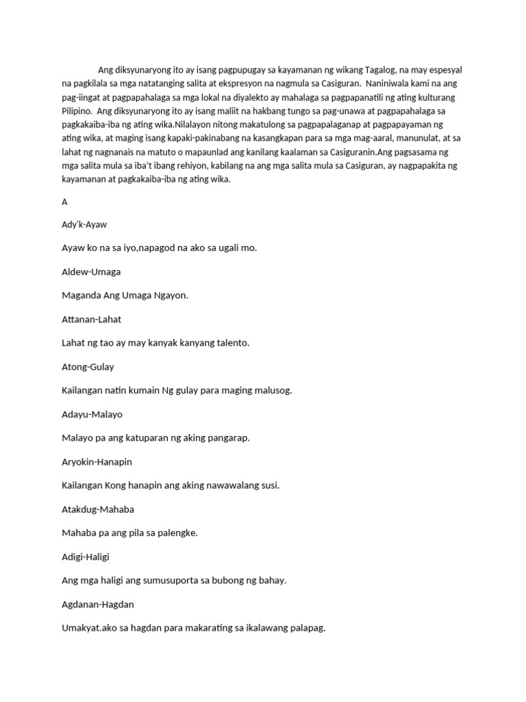 Dictionary | PDF