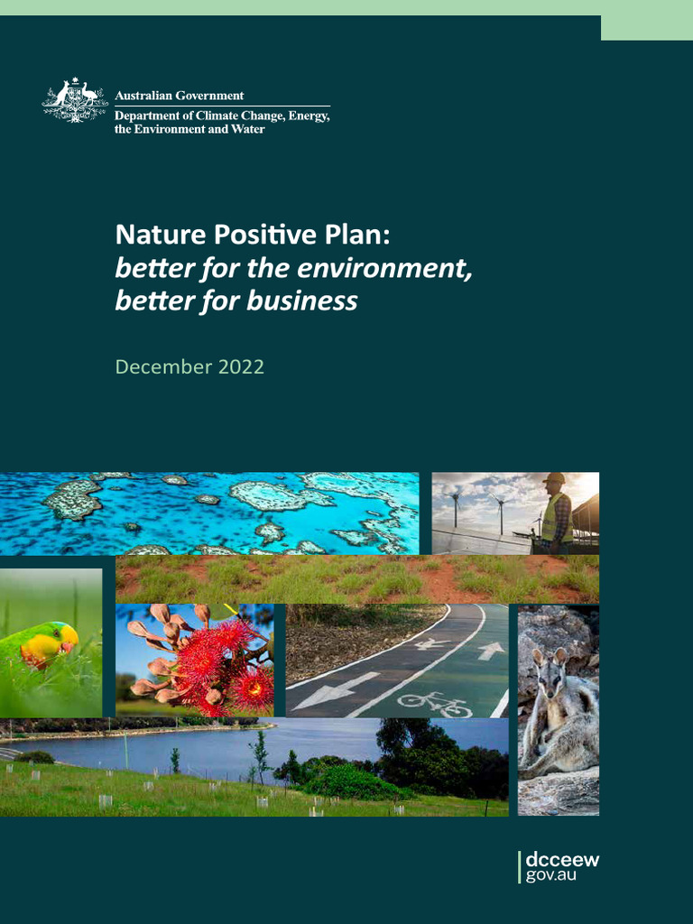 Nature Positive Plan for Australia 2022 | PDF | Cost Of Living ...