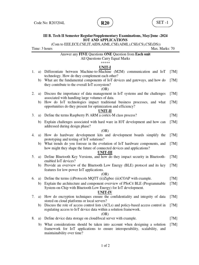 Iot And Applications Pdf Internet Of Things Information And