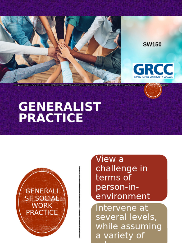 Generalist Social Work Practice Overview PDF Social Work Social