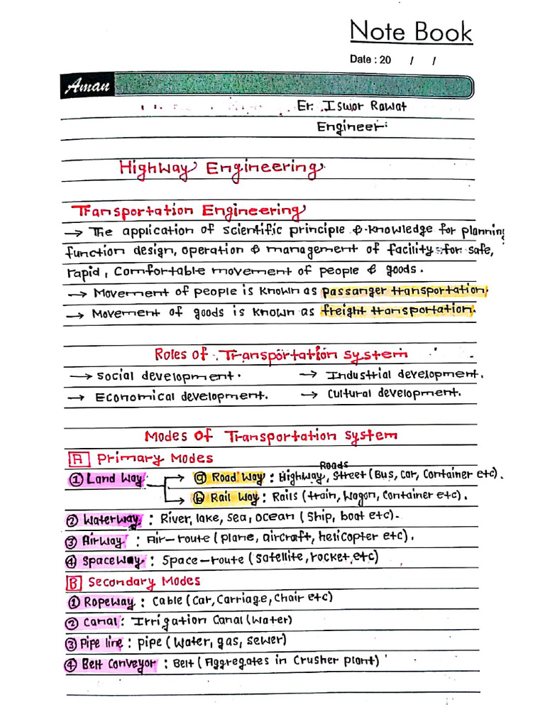 10 Highway Engineering Pdf