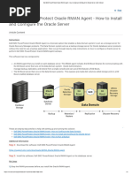 Veeam Oracle RMAN Plugin Overview | PDF | Backup | Databases