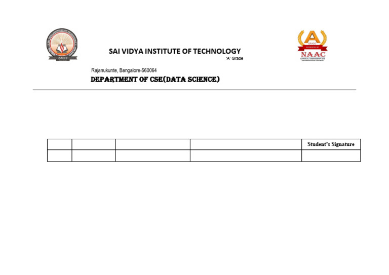 CSE Data Science PE Activity Report | PDF