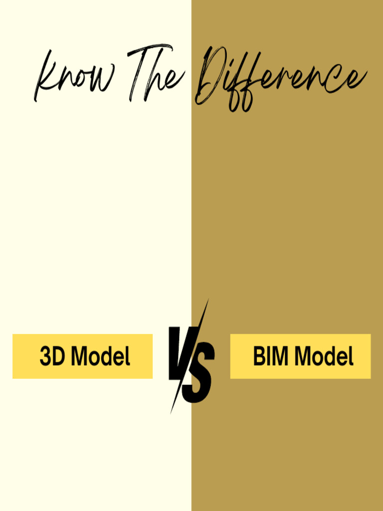 3D Model VS BIM Model 1730082358 | PDF