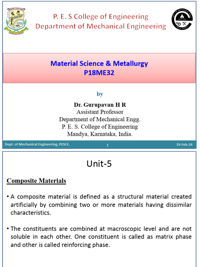 Composite Materials Overview | PDF | Composite Material | Nanomaterials