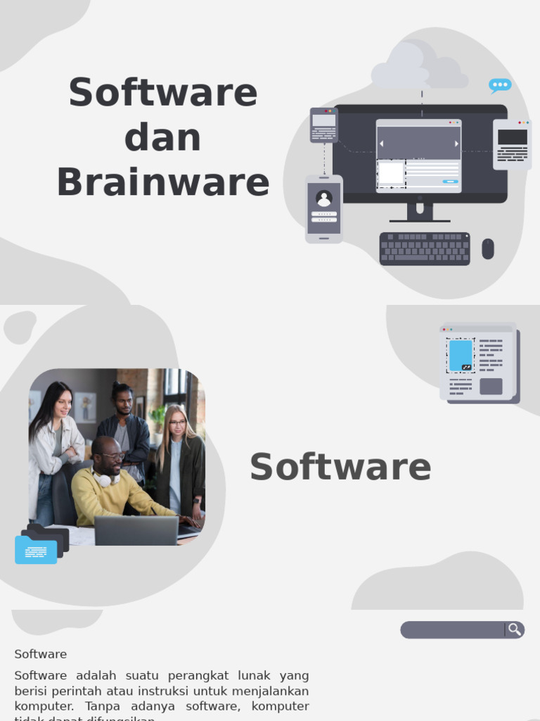 Software dan Brainware dalam IT | PDF